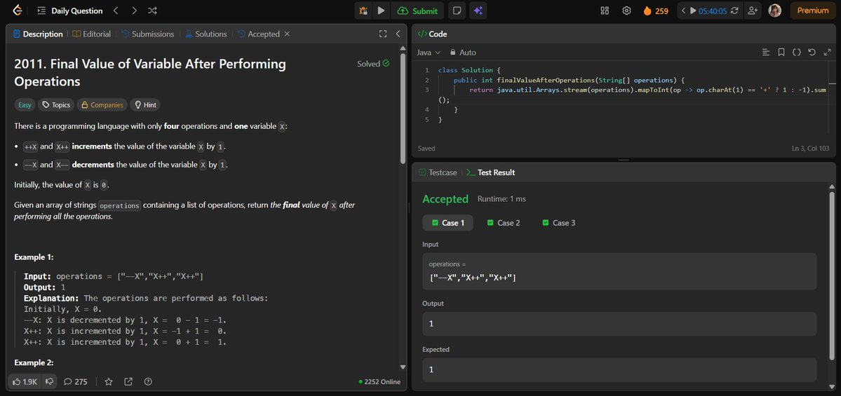 BansalSugandhi's tweet image. LeetCode

#DSA #Java