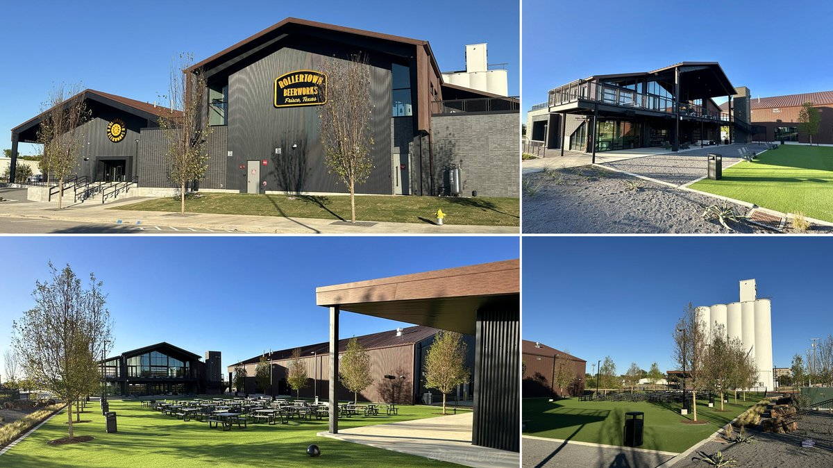 Three years after <a href="/rollertown/">@Rollertown Beerworks</a> first announced the intent to move from their original location in Celina, and 18 months after breaking ground on their new site in Frisco, it's time to introduce the new HQ.

Rollertown ready to debut new HQ in Frisco
beerinbigd.com/2025/10/roller…