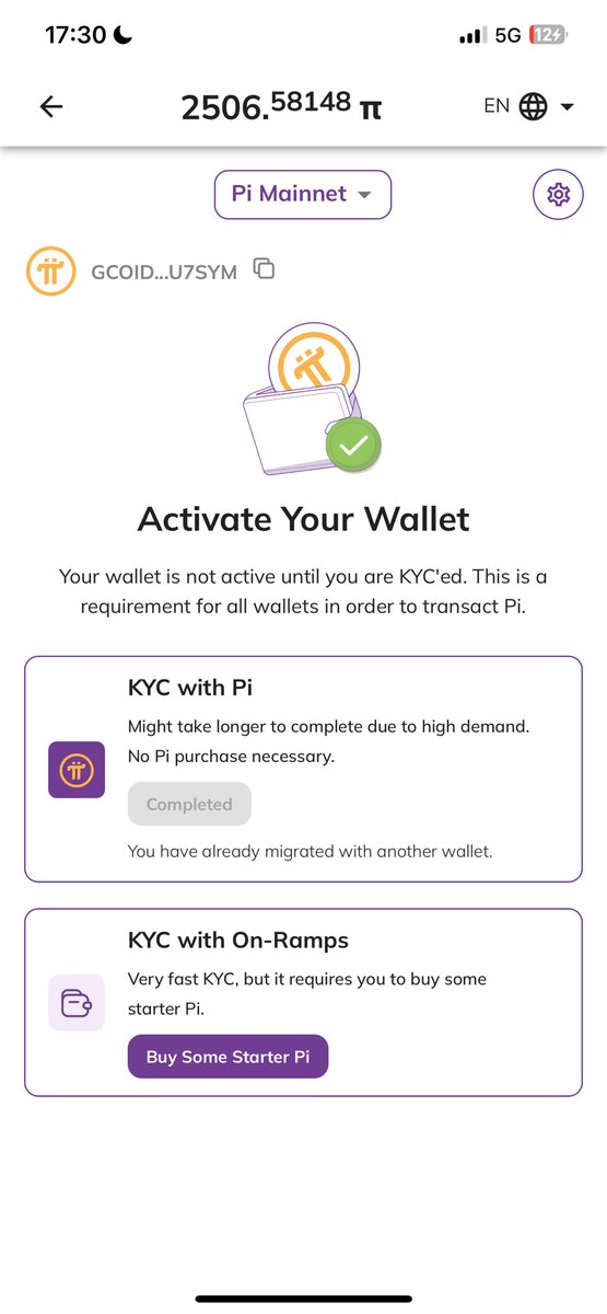 PrinceGowon8's tweet photo. @PiCoreTeam My wallet was hacked , decided to create new one , I can’t send or buy into . For months now … what’s going on https://t.co/Drrxe9wElS