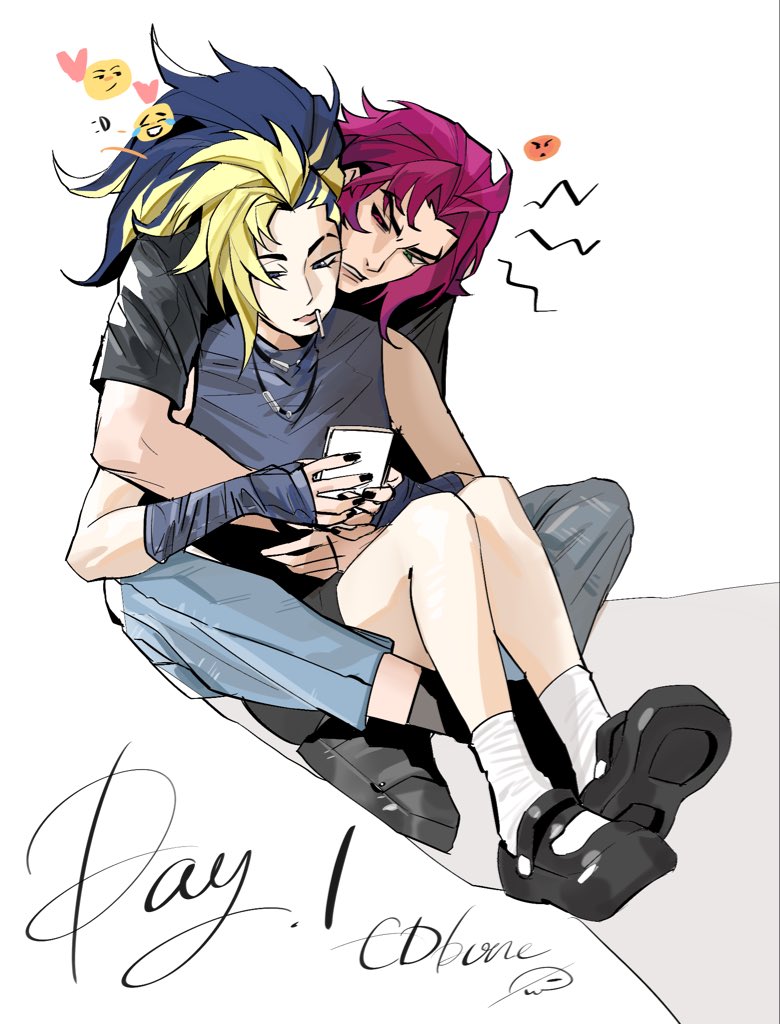 头发画反了但我没有精力改了🥲😇
#LeagueOfLegends #KaynKali #kayn #Akali