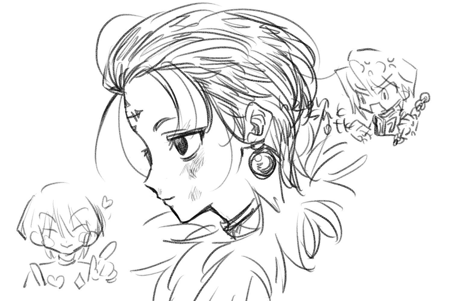 ♡k♡ CHOPARD MY HAPPY HEARTS PINK OPAL NECKLACE 81A086-5620