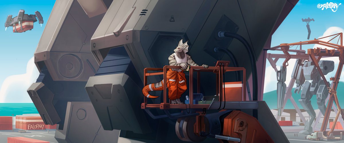 (C) for @/aerwhisp
the mecha mechanic