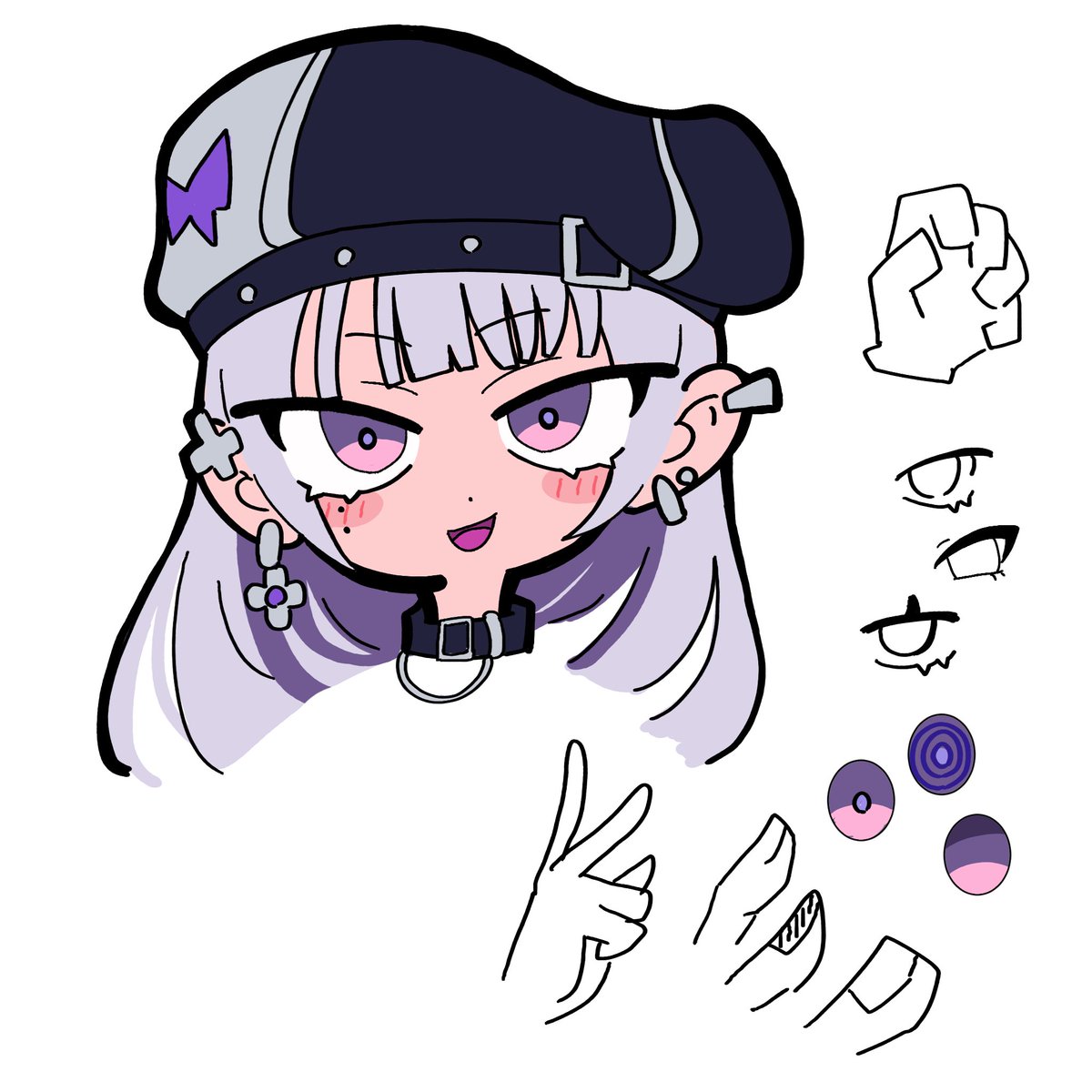今、てら先生参考にしながら練習してるんだけど。
もしかして、だいぶ可愛い...???