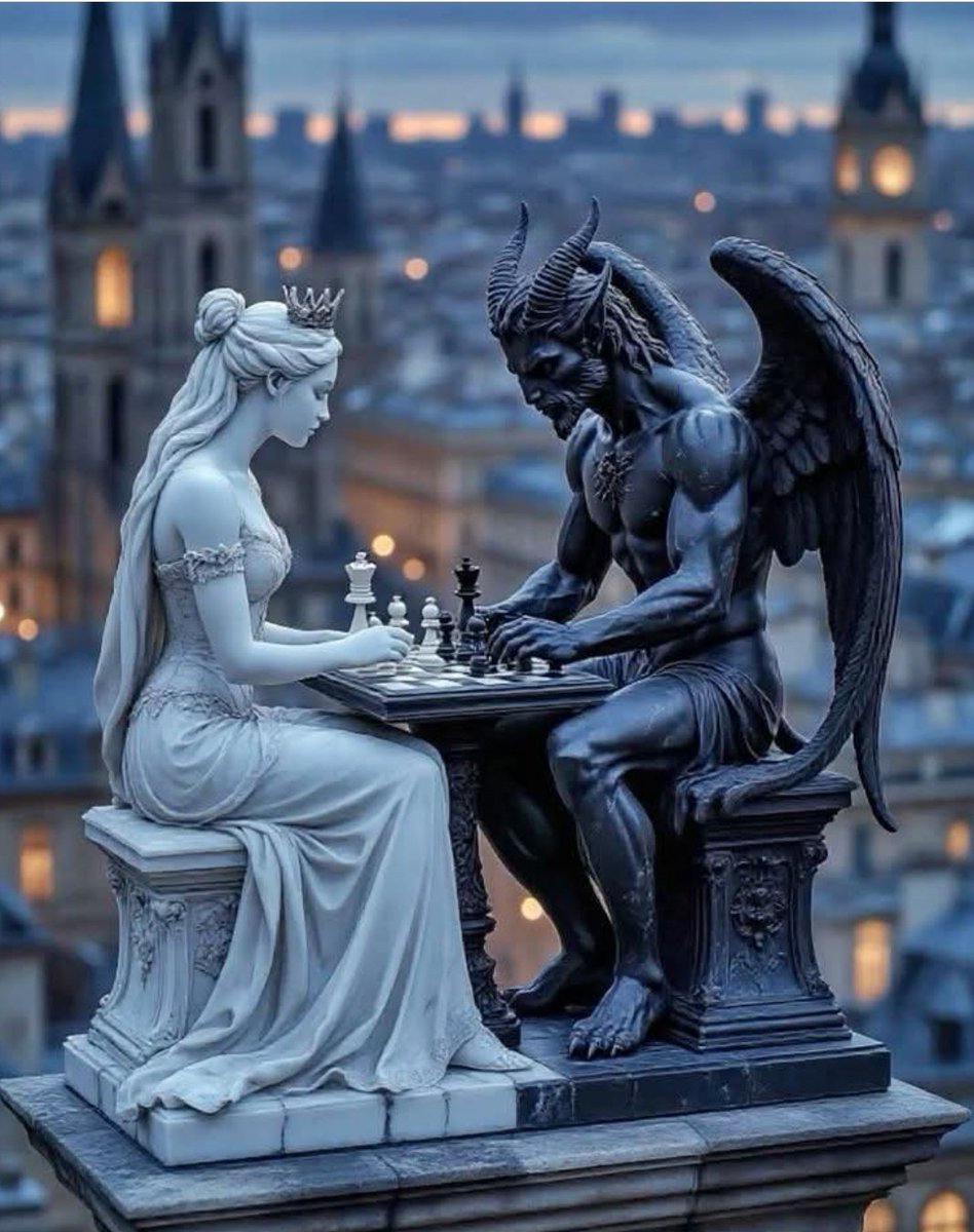 Solo cuando crucemos nuestros miedos, hagamos jaque mate a este infierno,
solo cuando tú, mi rey, me devores con devoción y delirio
solo ahí… seré capaz de rendirme a ti, amor mío...
(Inspirado en un maravilloso post
que he visto)