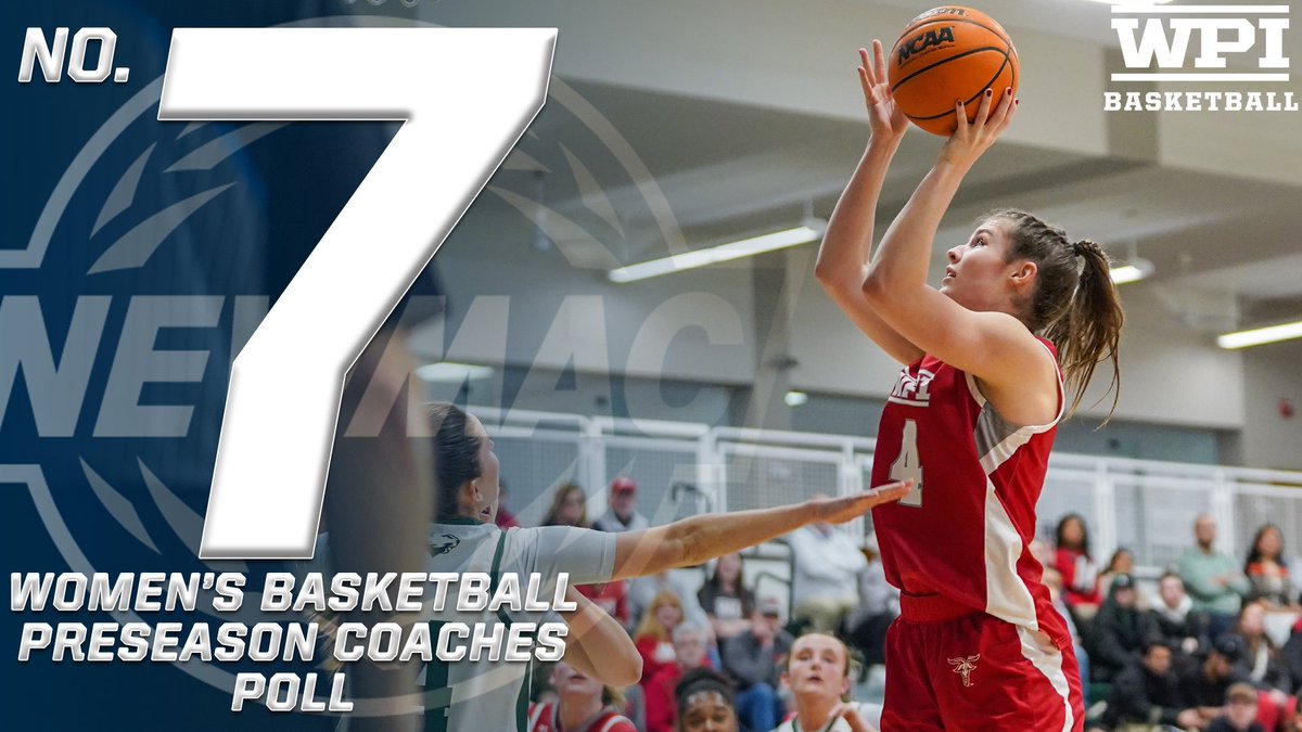 No. 7 marks the spot for <a href="/WPIWBasketball/">WPI Women’s Basketball</a> in the 2025-2026 NEWMAC Women's Basketball Preseason Poll 👏

See you in 18 days in the Worcester City Tournament 👀

🏀x🐐
#GoatNation #GoNEWMAC #d3hoops