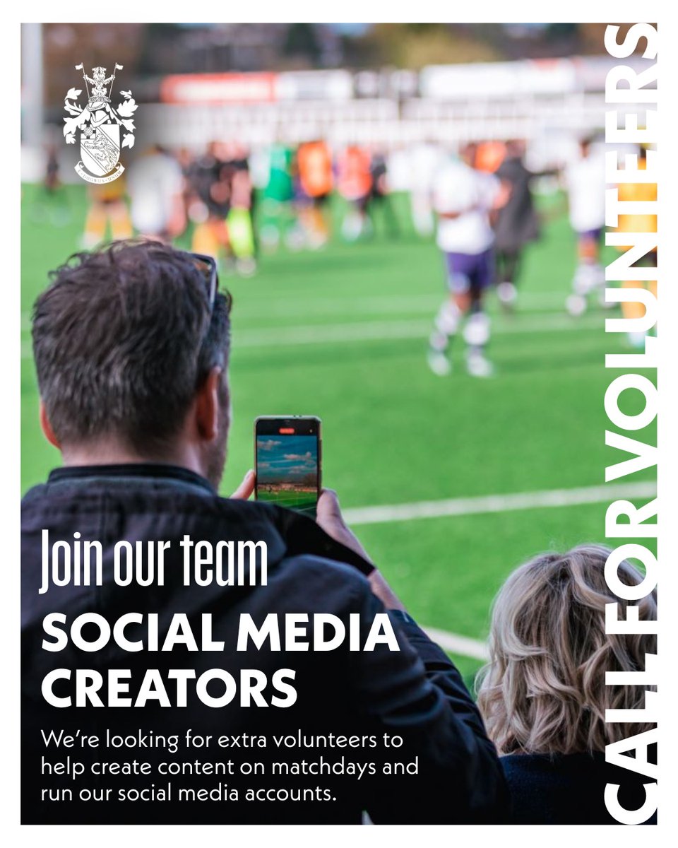 We're on the look-out for social media savvy volunteers to help with our matchday coverage and join our brilliant media team.

If you know your football, live locally and are full of content ideas, contact us on media@ccfcltd.co.uk
