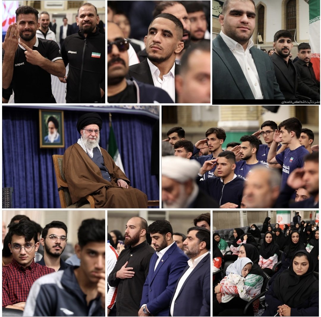 بیخود نبود سال۴۰۱ دشمن تمام توانش رو گذاشت تا ورزشکارای ما جرات نداشته باشن دست به پرچم شون ببرن، اونا خوب می‌دونستن این قهرمانی ها و بالا بردن پرچم ها چه انرژی و عزتی برای مردم داره! 

رهبرانقلاب :  «هر کاری شما میکنید در واقع به حساب ایران گذاشته میشود.
 هر کاری شما میکنید به