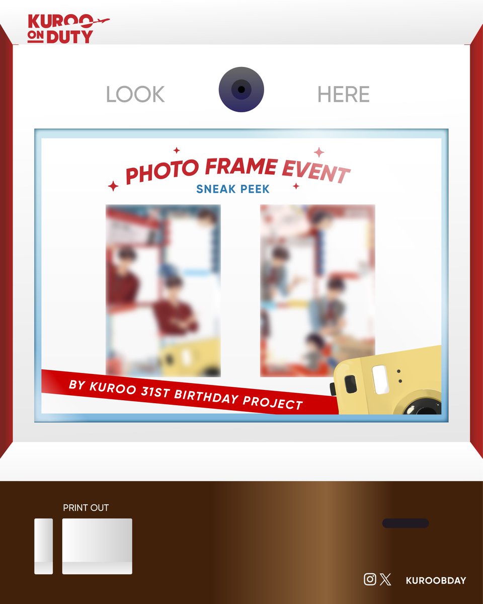 KUROOBDAY's tweet image. 📸 Something’s coming to your November duty!

Our official Photo Frame Event is on the way! 👔💼
Stay tuned, Corporate Buddies. 
Let’s get your best shot ready.

Arts by @marchingspace
Layout &amp;amp; asset frame by @2muchstardustt

#KurooOnDuty #Kuroorporate31 🐈‍⬛🏐👔💼📑❤️