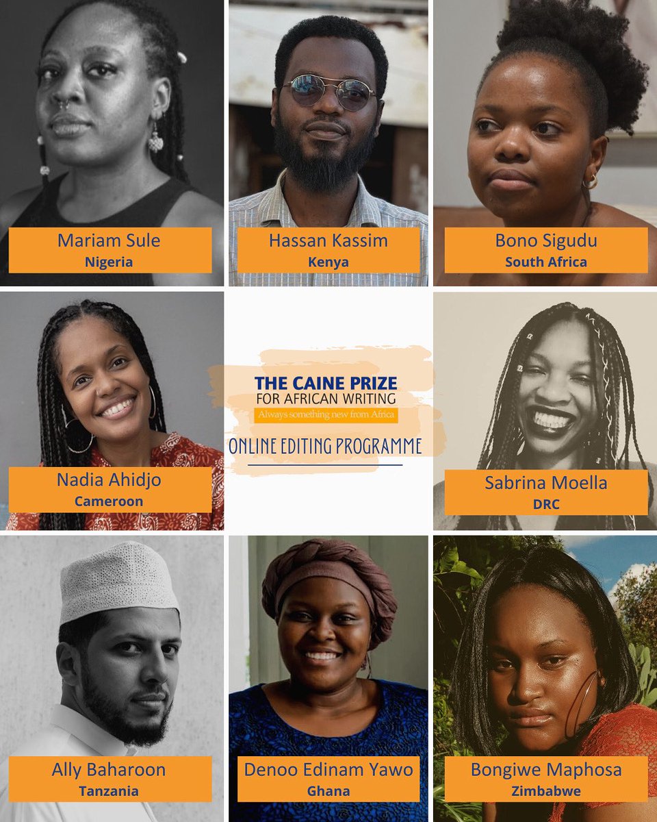 Our Online Editing Programme is in full swing, and we're thrilled to unveil our talented cohort — eight emerging voices, eight original short stories from across the continent. ✨