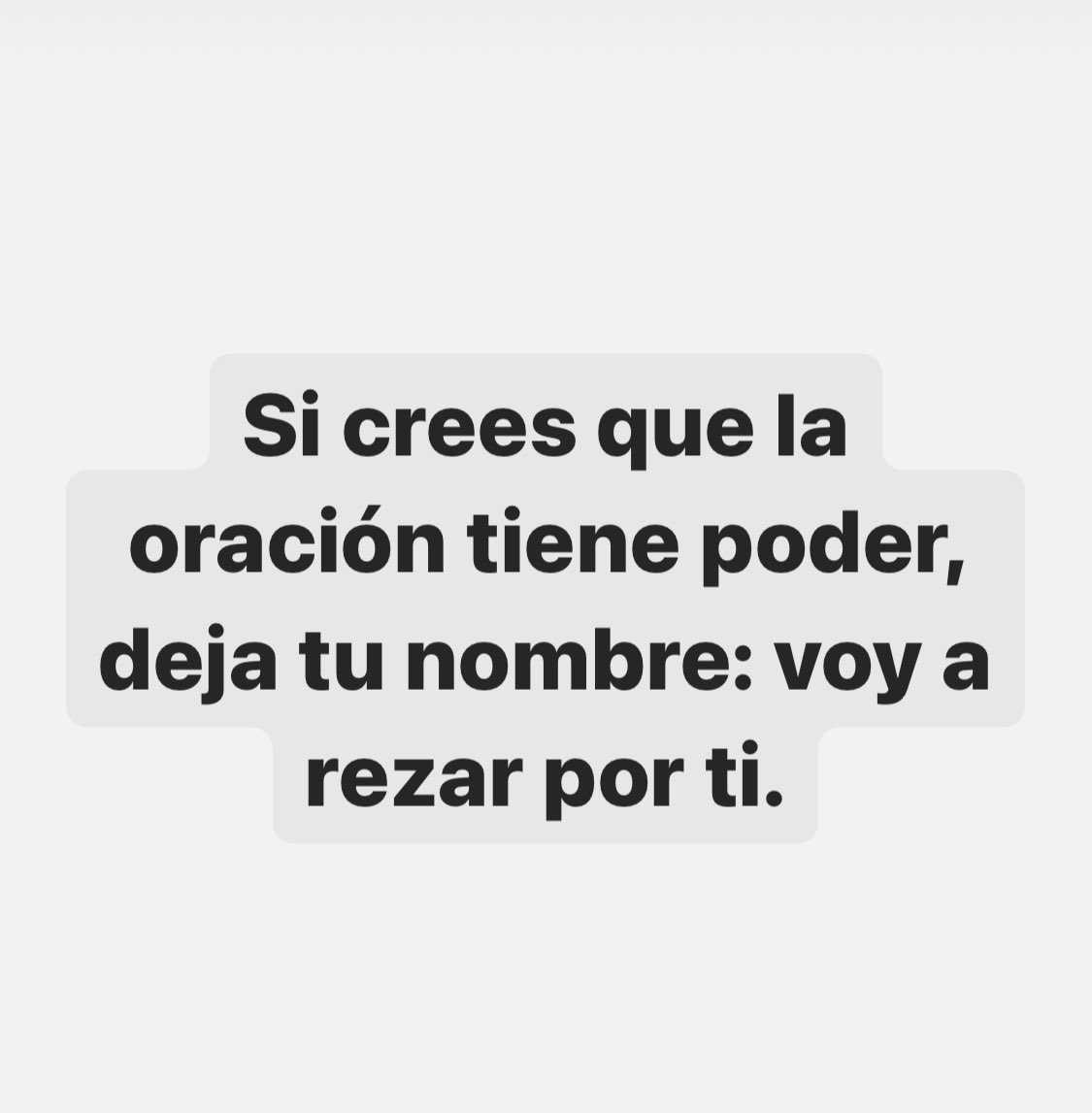 Rezo por ti al inicio de esta semana