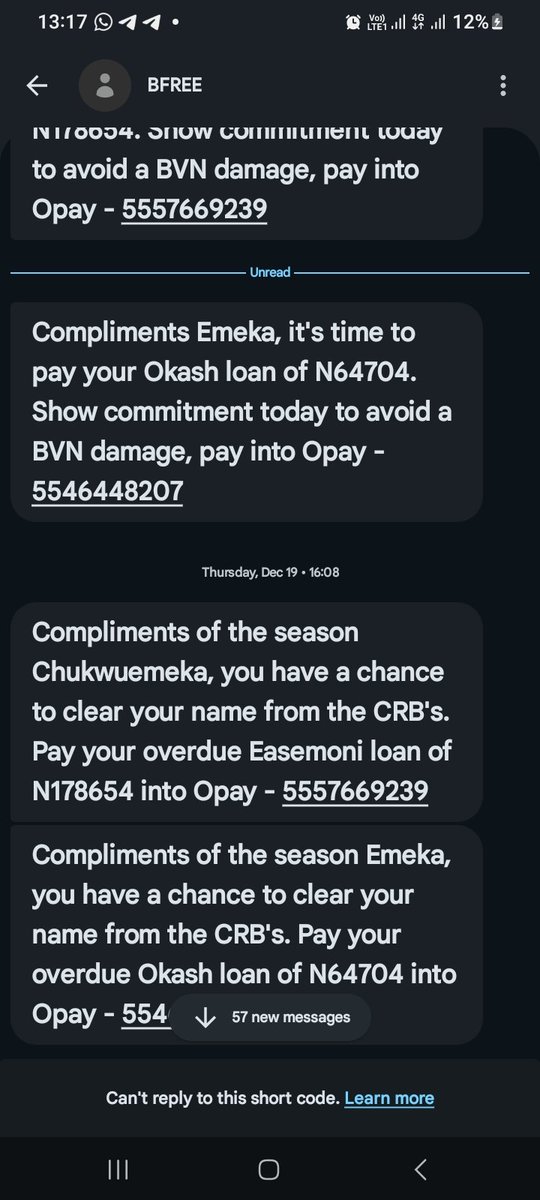 liveinspirite's tweet image. Boss, the loan is still increasing. I even deleted the app for sanity seek
#64k+ okash

#178k+ easmoni