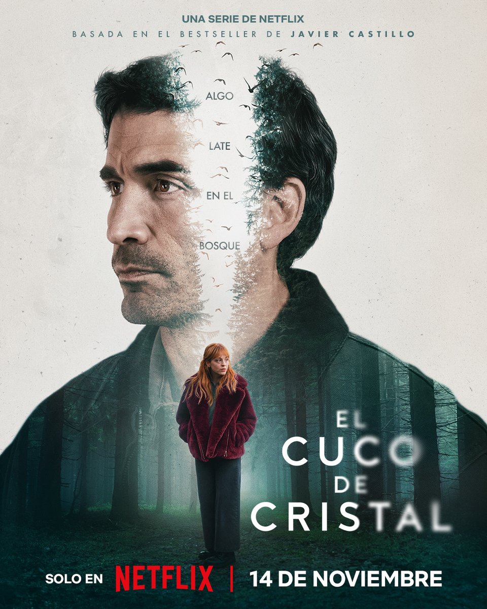 Si te diesen un corazón nuevo, ¿querrías saber de quién era? #ElCucoDeCristal basada en la novela de Javier Castillo. Estreno el 14 de noviembre.