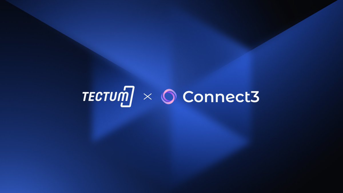 New Alliance: Tectum x <a href="/connect3world/">Connect3</a>

Connect3 is like a universal social layer of Web3! It aggregates decentralized data to create one unified profile for users over multiple platforms while enabling personalized feeds, open social protocols &amp; a cross-ecosystem