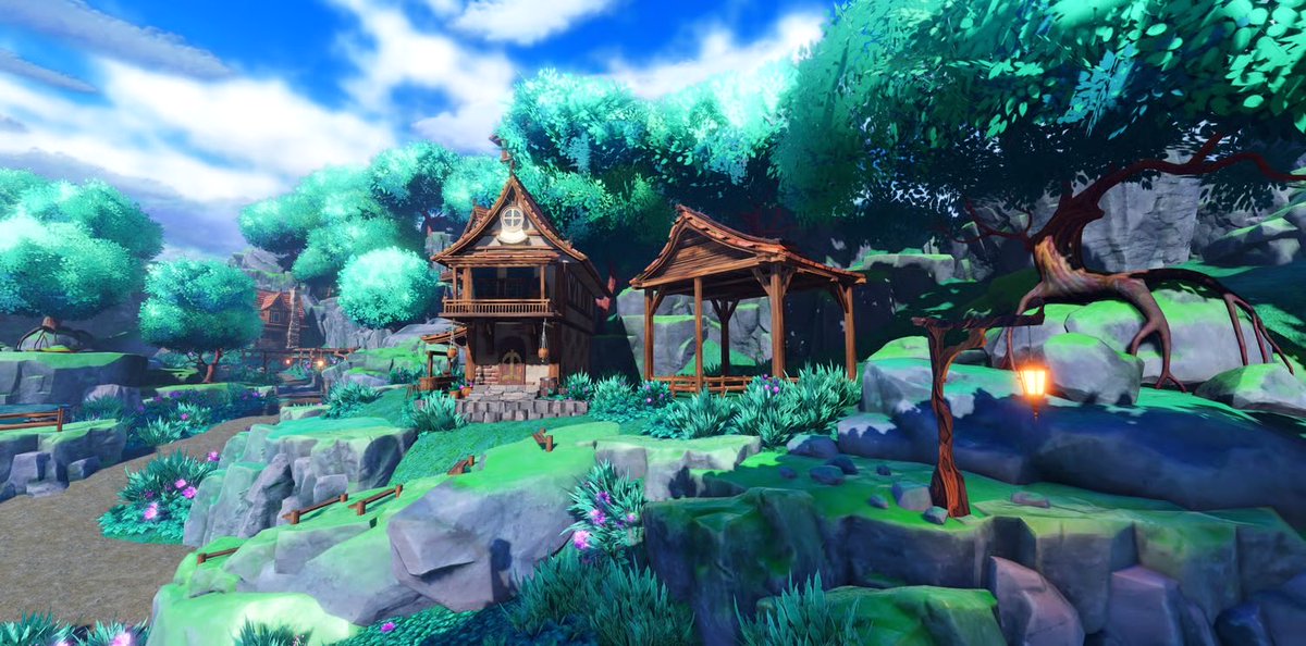 dmproduction24's tweet image. Anime-Styled Fantasy Village Roblox Map with Windmill & Waterfalls
•High-Quality Fantasy Village Setting - A handcrafted, fully built environment perfect for RPGs, roleplay, simulators, or adventure games.
#ROBLOX #RobloxDev #robloxgame