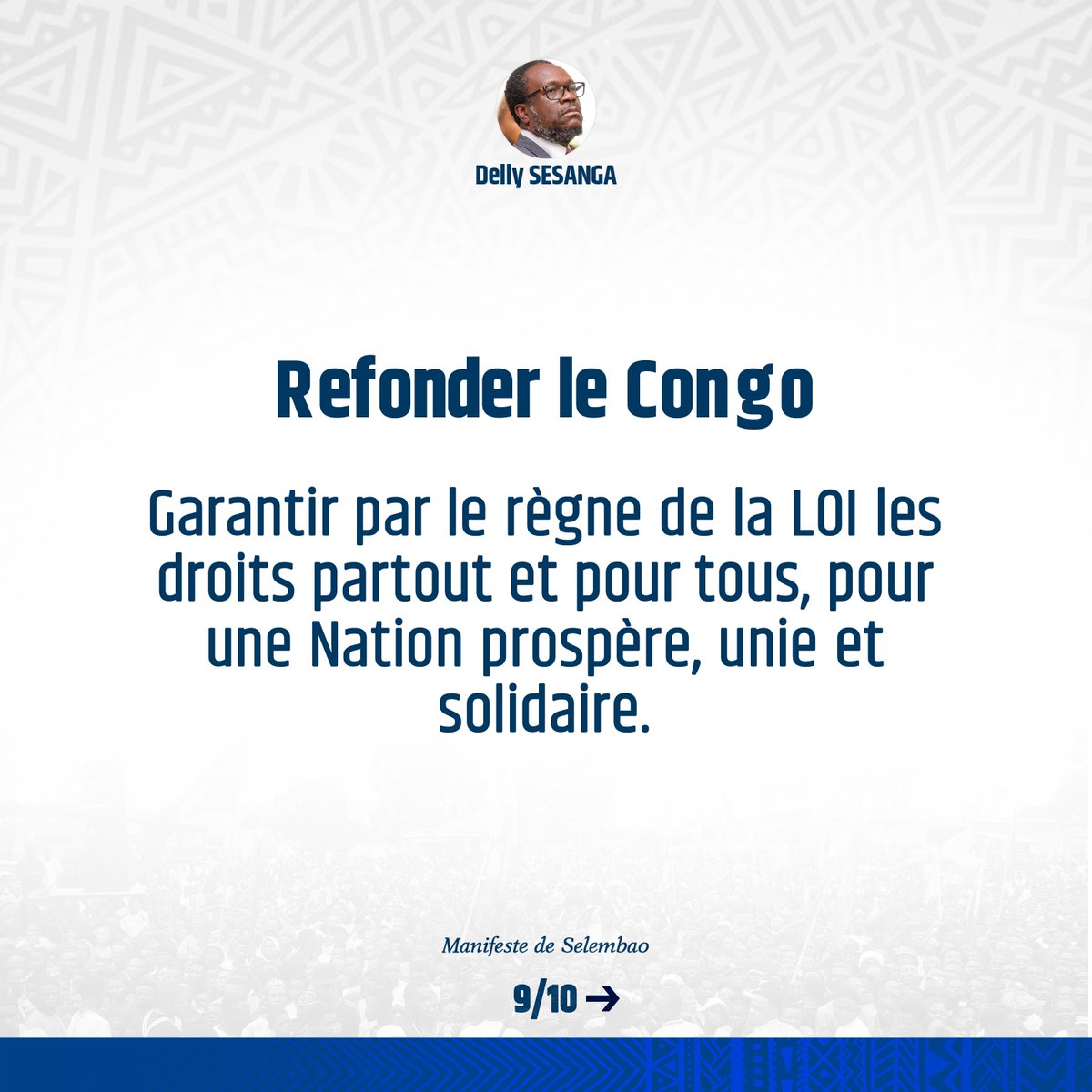 SESANGA FOR PRESIDENT tweet media