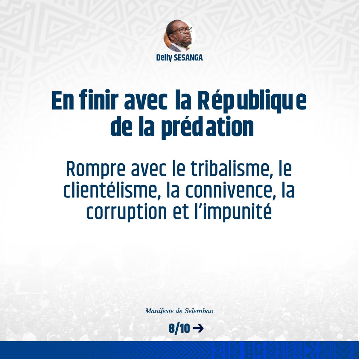 SESANGA FOR PRESIDENT tweet media