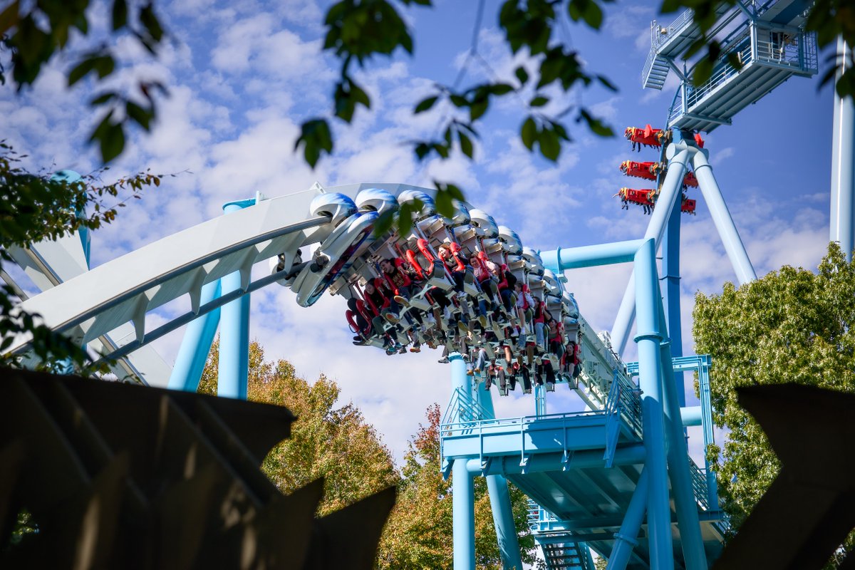 Alpengeist...with an appearance by Griffon <a href="/BuschGardensVA/">Busch Gardens Williamsburg</a> #rollercosterphotography
