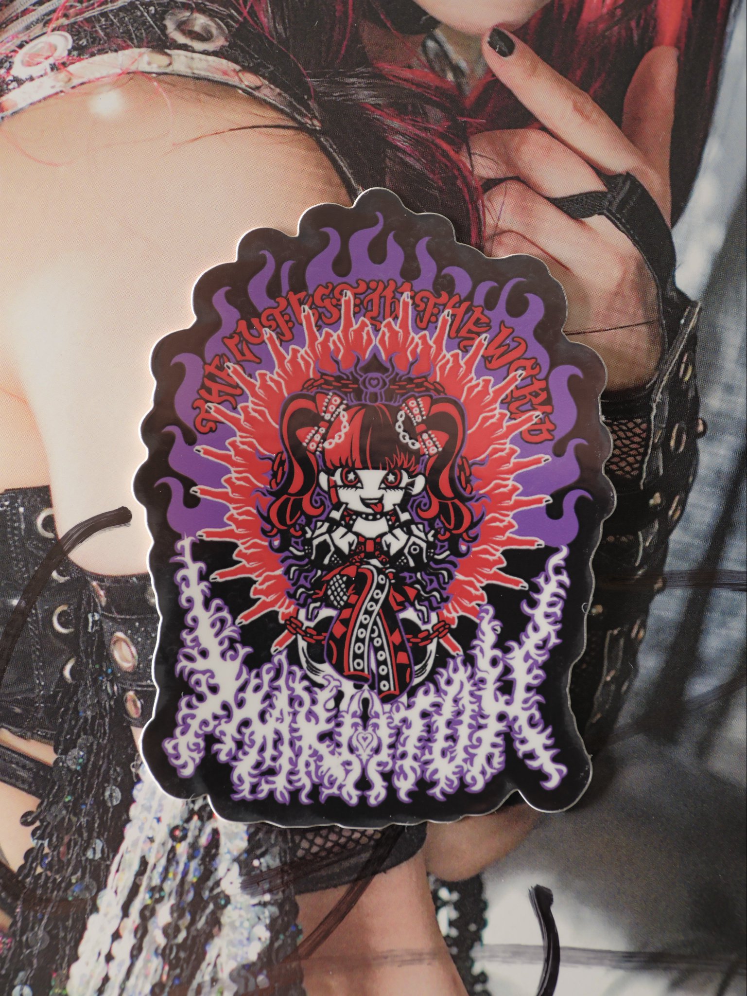 ME:I 加藤心 モアナ ステッカー ステッカーセット RED / 須藤はる奈