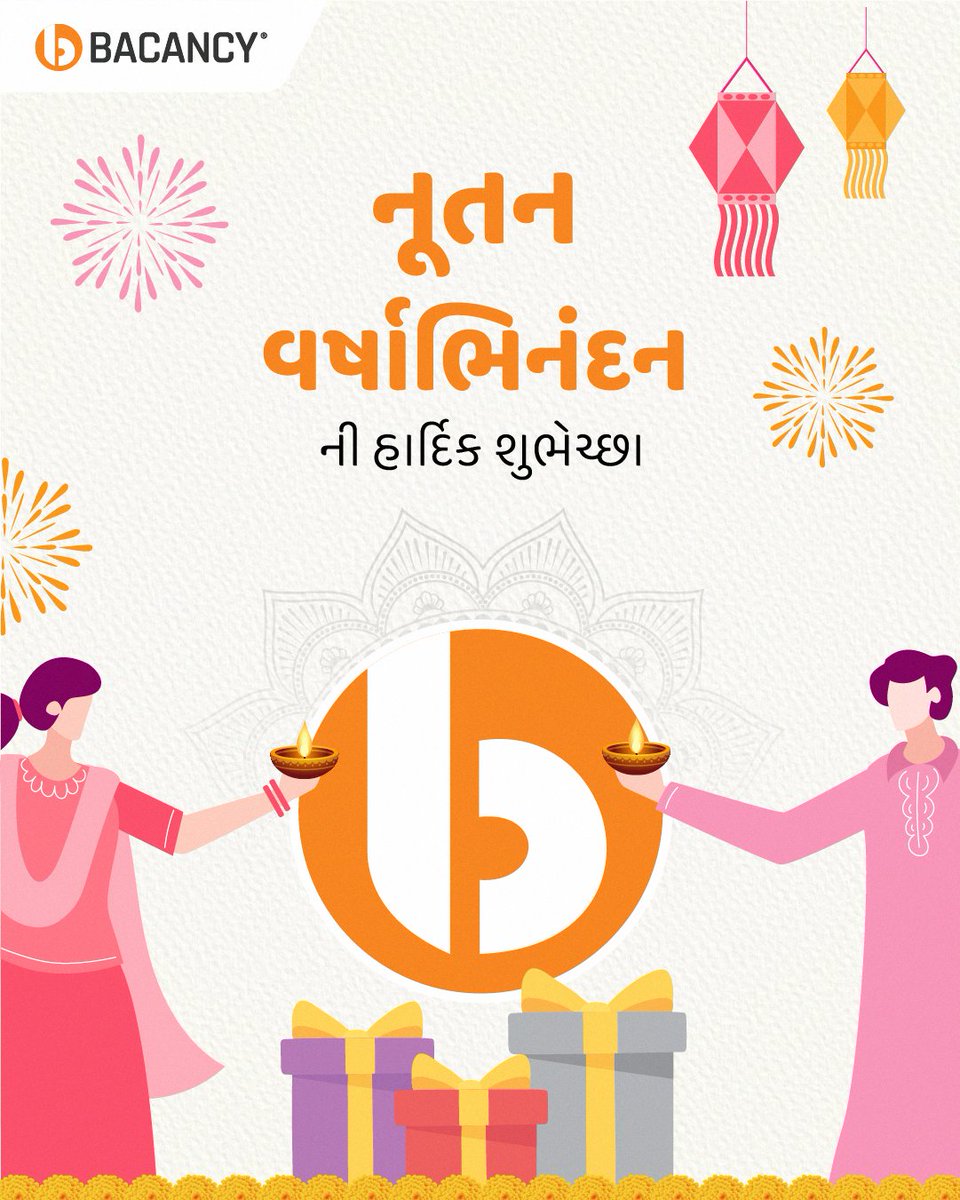 BacancyTech's tweet image. Cheers to a fresh start! 
Wishing everyone a happy and prosperous Gujarati New Year! 
#BestuVaras #GujaratiNewYear #NewYear2025 #FestiveVibes #FreshStart #CONNECT #Bacancy #DedicatedToInnovation