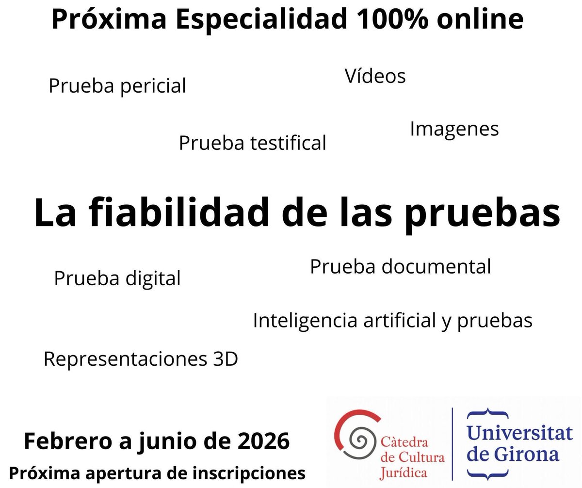 macavaro17's tweet photo. Se viene próxima oferta académica en materia probatoria: "Especialidad en la fiabilidad de las pruebas". ¡Imperdible! 

En unos días les comparto toda la información. https://t.co/QQgAkIAMip