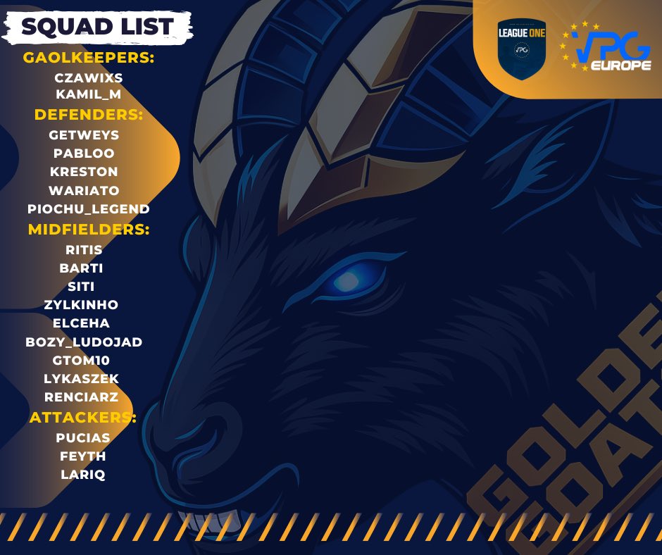 Golden Goats tweet media