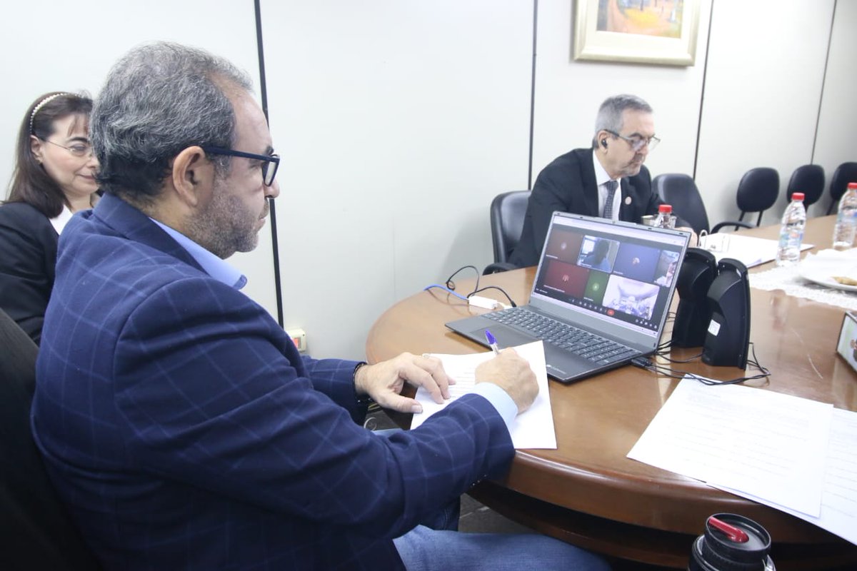 DiputadosPy's tweet image. La comisión asesora de CUENTAS Y CONTROL DE EJECUCIÓN PRESUPUESTARIA, cuya presidencia corresponde al diputado nacional César Cerini (ANR- Itapúa), desarrolla su reunión ordinaria a fin de dar estudio a varios proyectos importantes entre lo que podemos citar.
- Proyecto de ley…