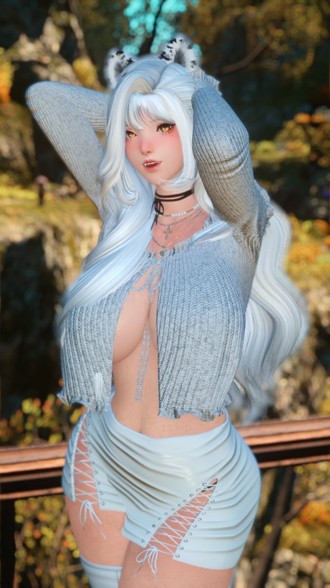 Which one's better, me or the scenery :>