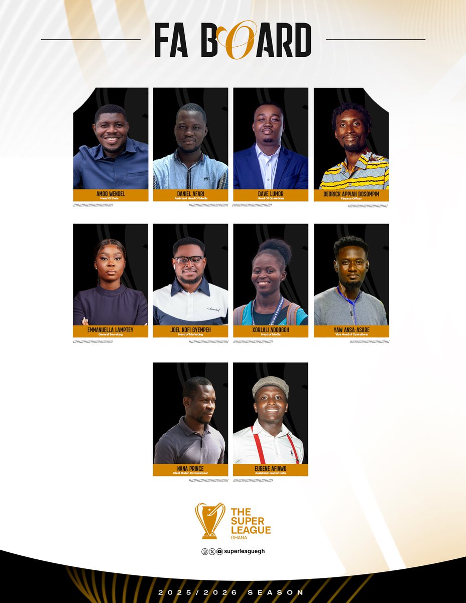 Been quite a hectic few weeks and I forgot to announce that I'm continuing in my role as Head of Operations for <a href="/superleaguegh/">The Super League Ghana</a> 

Working with some amazing folks including <a href="/Skefonzi/">Yaw Ansa-Asare</a>. Let's see what the next year holds.

Walk with me on this journey!
#EagleSeason #TSLG