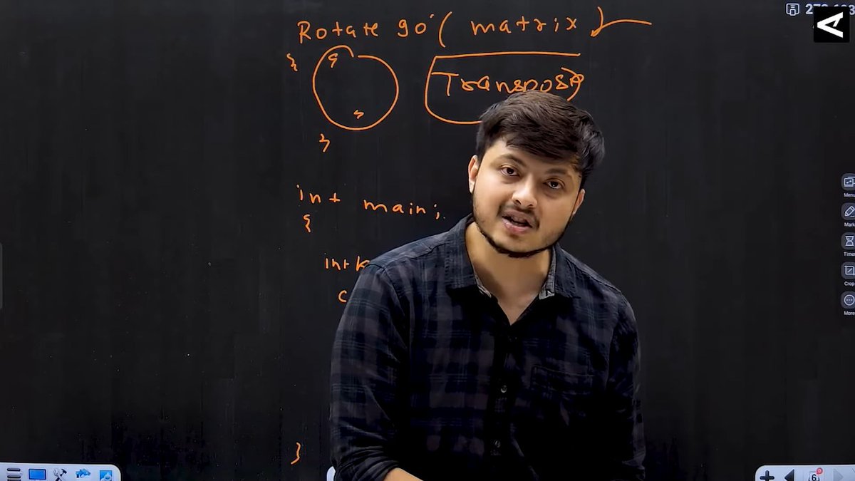 JeetKumarD35856's tweet image. Just crushed another 2D array marathon on matrix rotation problems!  Rohit Negi bhaiya from CoderArmy is the absolute GOAT—his explanations make tough concepts feel like a breeze. Feeling pumped for more DSA grind!RohitNegi bhaiya, wishing  you a Diwali as bright as your  Code.