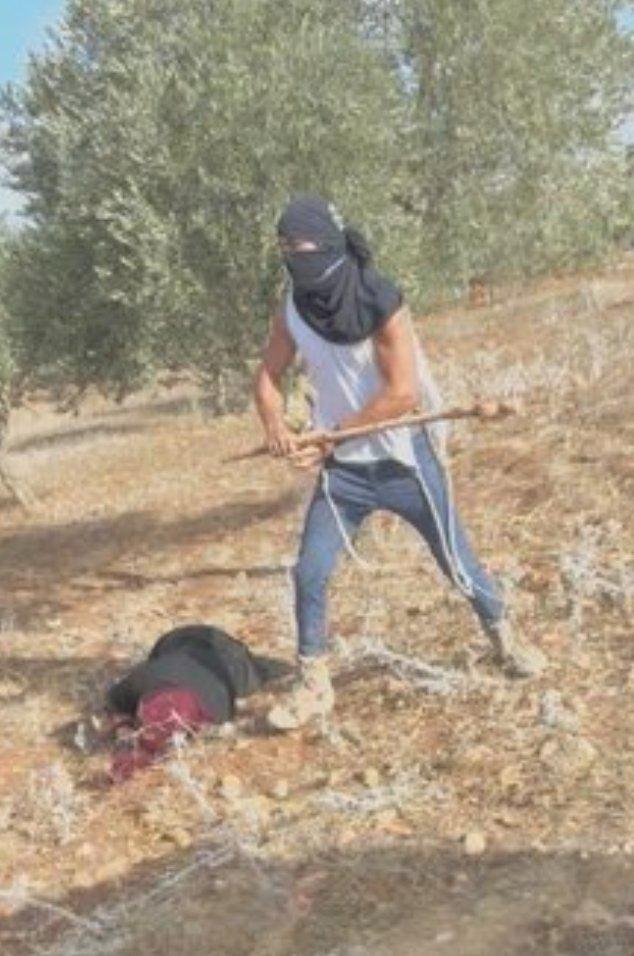 זאת נראית כמו תמונה מטבח ה-7.10.
אבל לא, זה בשטחי הגדה המערבית.
זאת הזרוע הצבאית של בן גביר וסמוטריץ מוציאה לפועל את המדיניות הרצחנית והגזענית שלהם - על ראשה של אישה מבוגרת. 
עוד נעקור את הרוע הזה מהשורש.