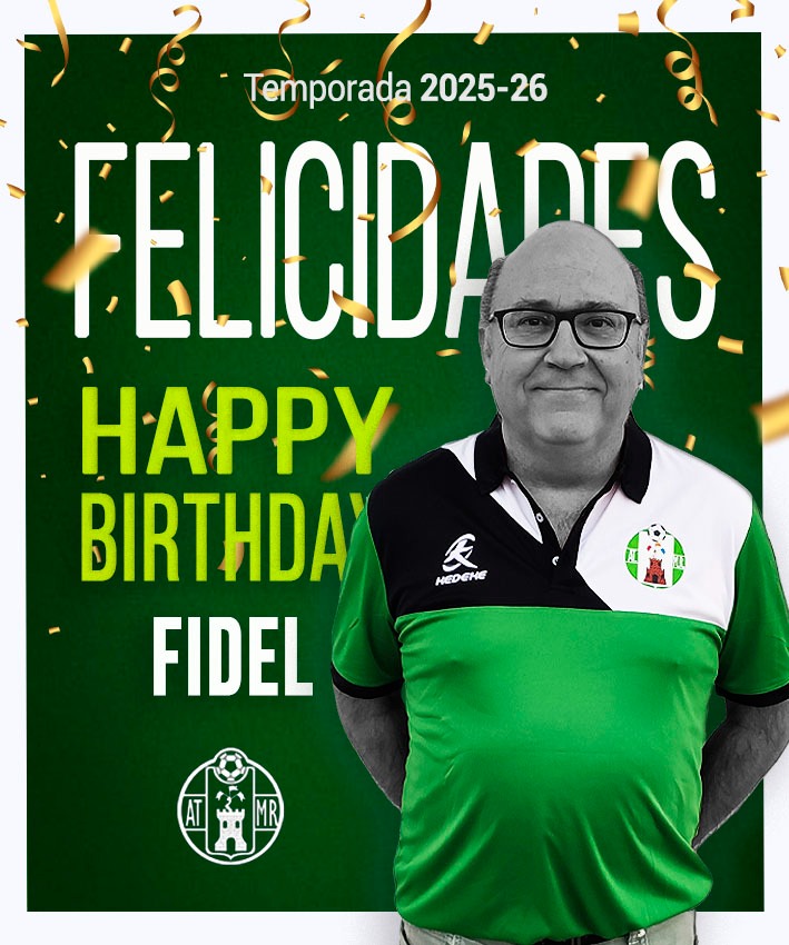 🎉🎊🎉🎊 ¡Hoy es el cumpleaños de nuestro directivo, Fidel! 😀 

🎂 ¡Felicidades, Fidel!🎉

🎁 ¡Disfruta de tu día! 💚

#YoSoyVerde 💪🏻