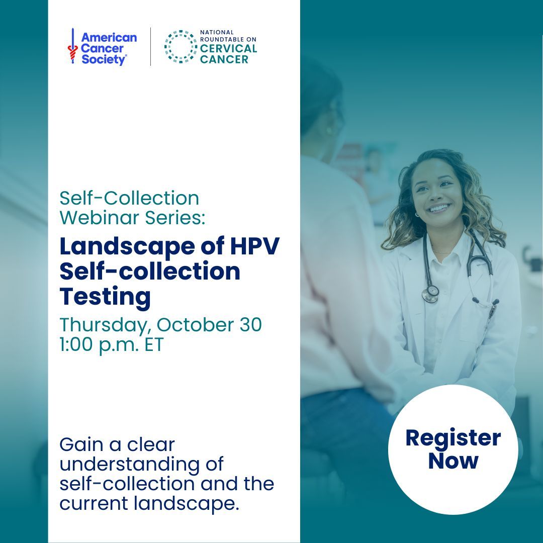 ACS National Roundtable on Cervical Cancer tweet media