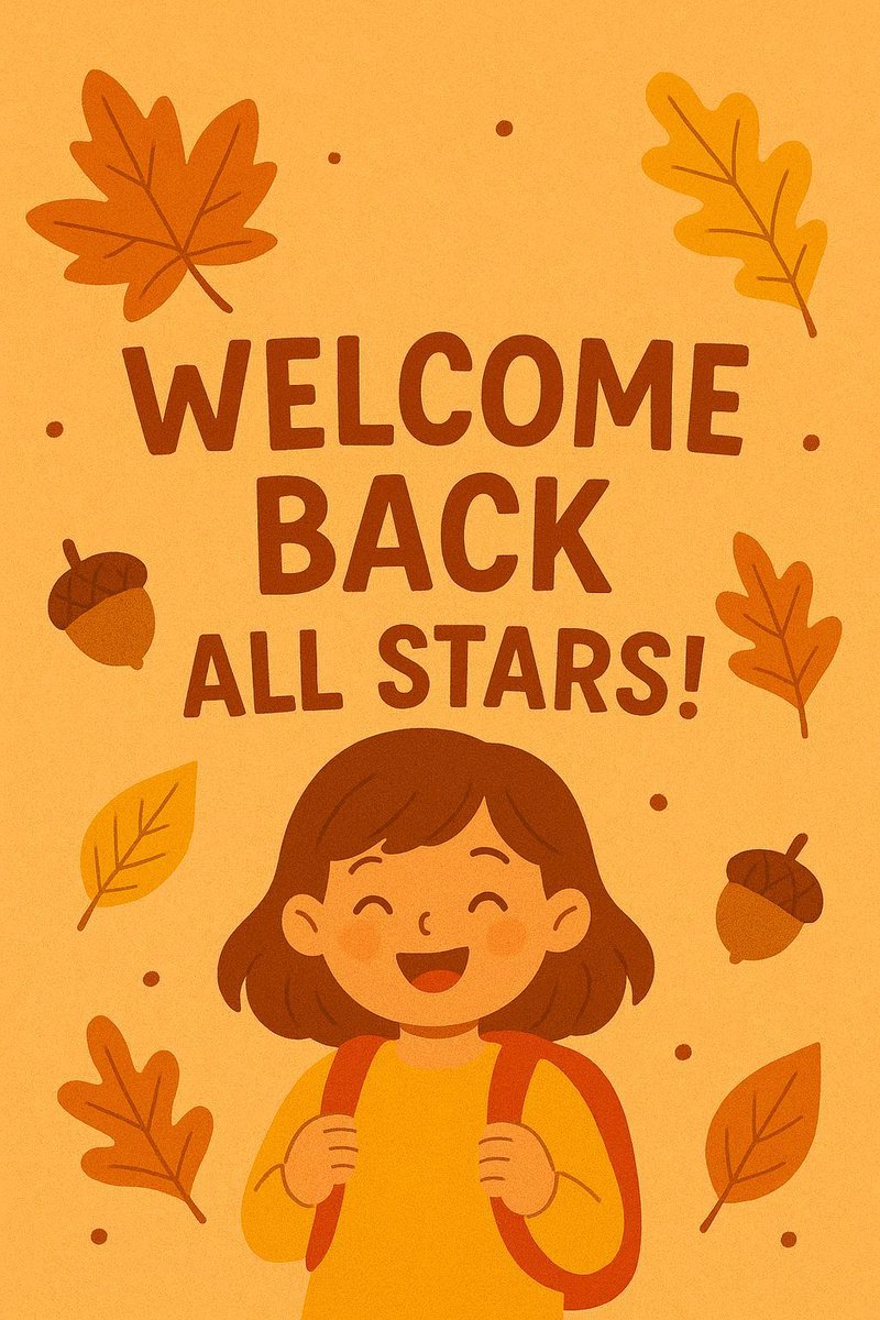 "🍂 Welcome back, All Stars! 🎉 We hope your fall break was full of fun and cozy moments—now let’s jump back in, shine bright, and make this season amazing! ✨🍁 #FallBackIntoLearning #AllStarEnergy #SpringISD