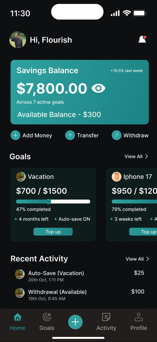 flou_rish204's tweet image. Fintech Mobile App
#UIDesign #UIUXDesign 

Dark Mode                                                  Light Mode
