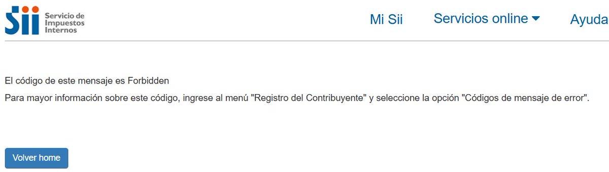 Cristy_22's tweet photo. Para variar el @SII_Chile está con problemas para pagar los impuestos 😡😡😡 cuando será que tengan una página decente para lograr cumplir las obligaciones fiscales 🙄🙄🙄🙄 https://t.co/Nt45a0gPzk