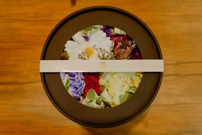 お花いただきました！
ご来店&amp;周年のお祝いありがとうございました！