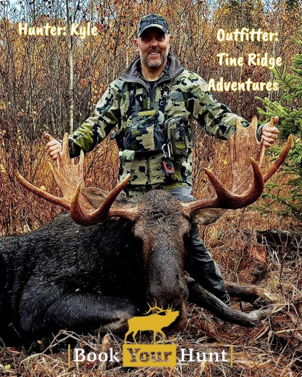 bookyourhunt's tweet image. &quot;Absolutely Amazing!&quot; - says Kyle about the moose and hunt he booked on our online marketplace - &quot;our expectations were exceeded and fulfilled.&quot;

Congratulations, Kyle!

Read the complete review  bookyourhunt.com/en/outfitters/… 
#moosehunting #huntalberta #bookyourhunt
