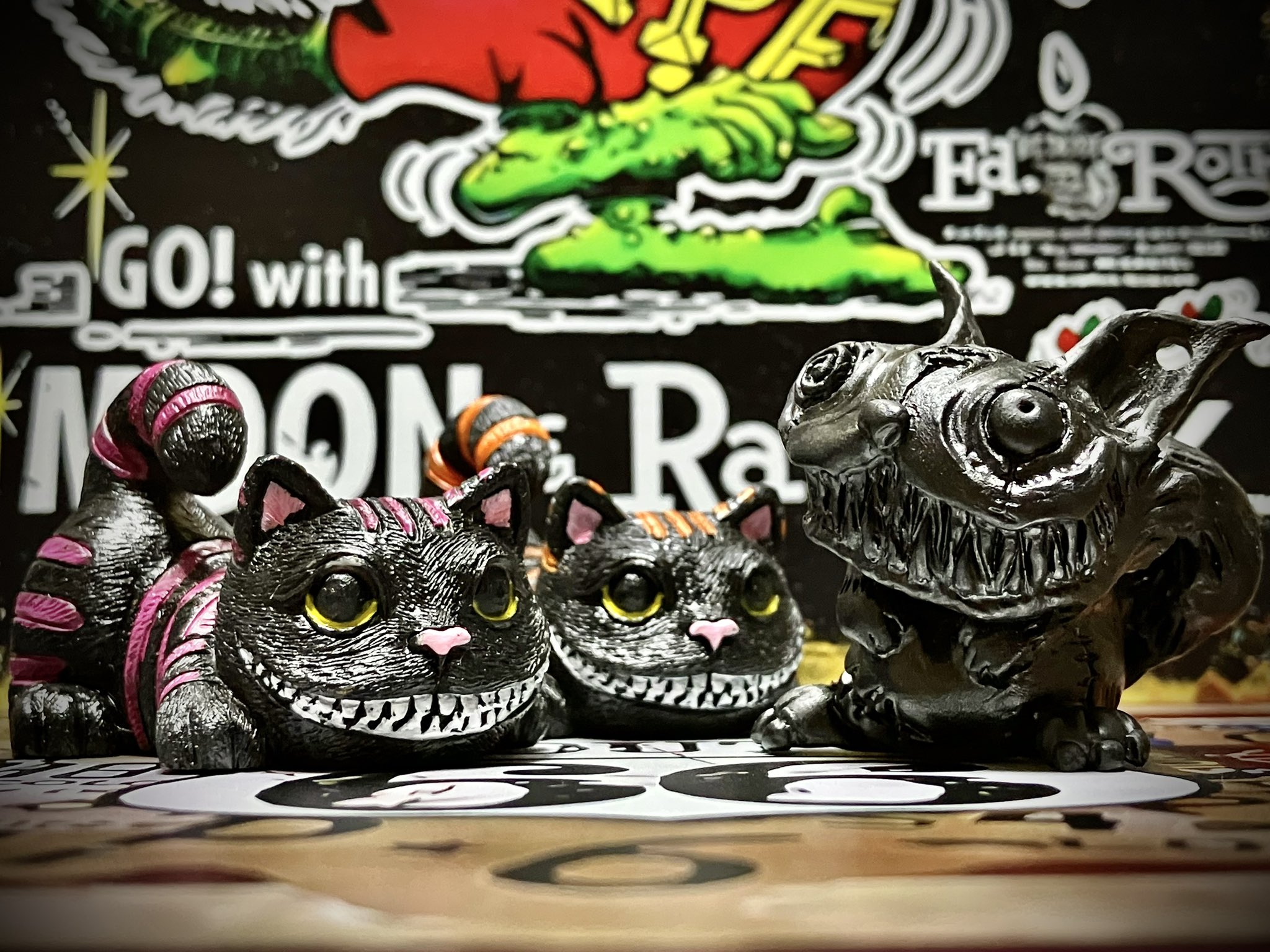 カゲマルデザイン　チシャ猫　ゾンビ カゲマルデザイン チシャ猫 ゾンビ