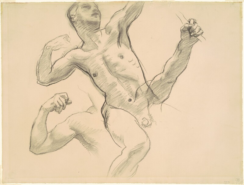 phthiaarchive's tweet photo. Studies of Achilles for "Chiron and Achilles" by John Singer Sargent https://t.co/I9WKesEGIz