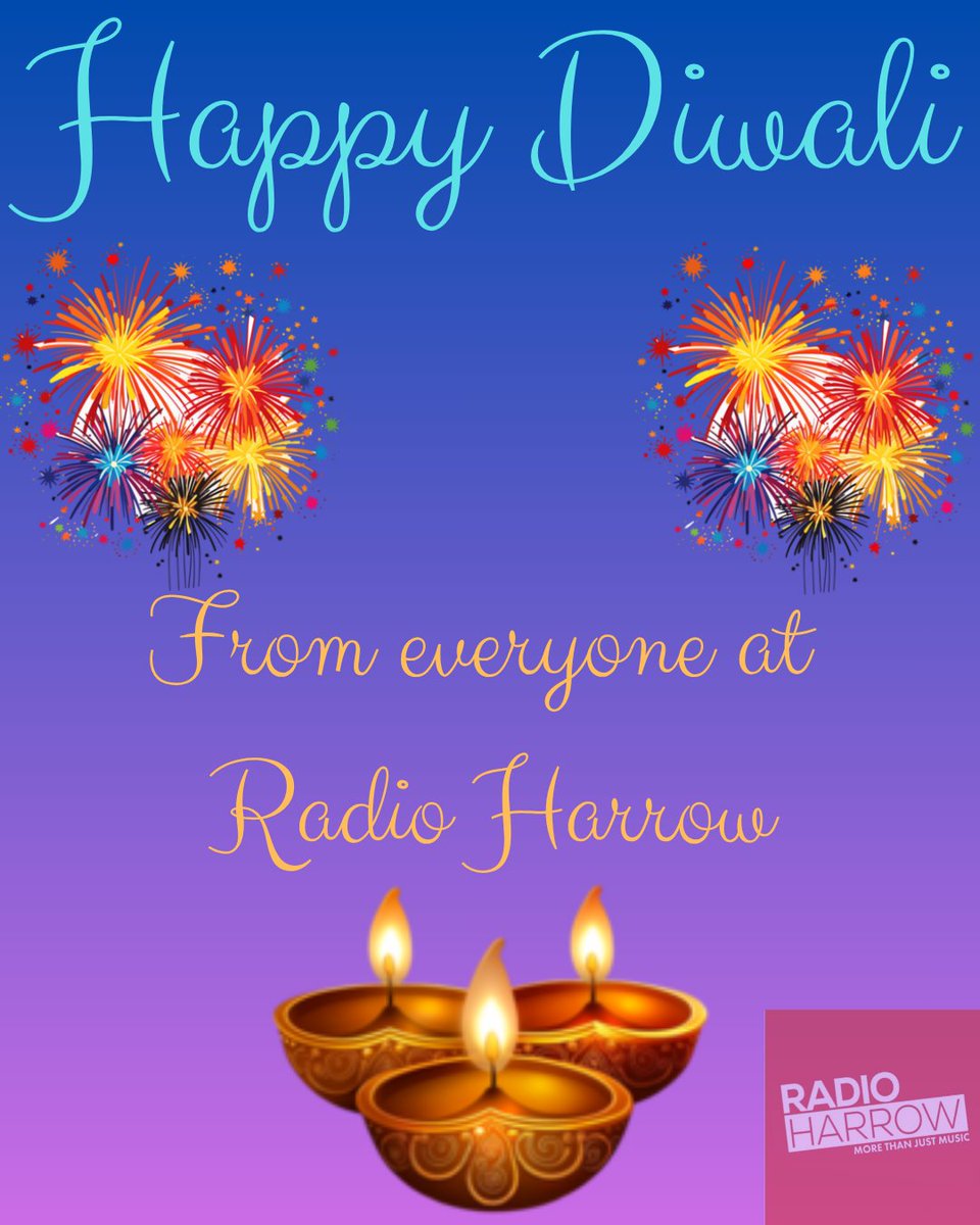 radioharrow's tweet photo. Happy Diwali to everyone celebrating 

#HappyDiwali #RadioHarrow https://t.co/bsAgNnDdXk