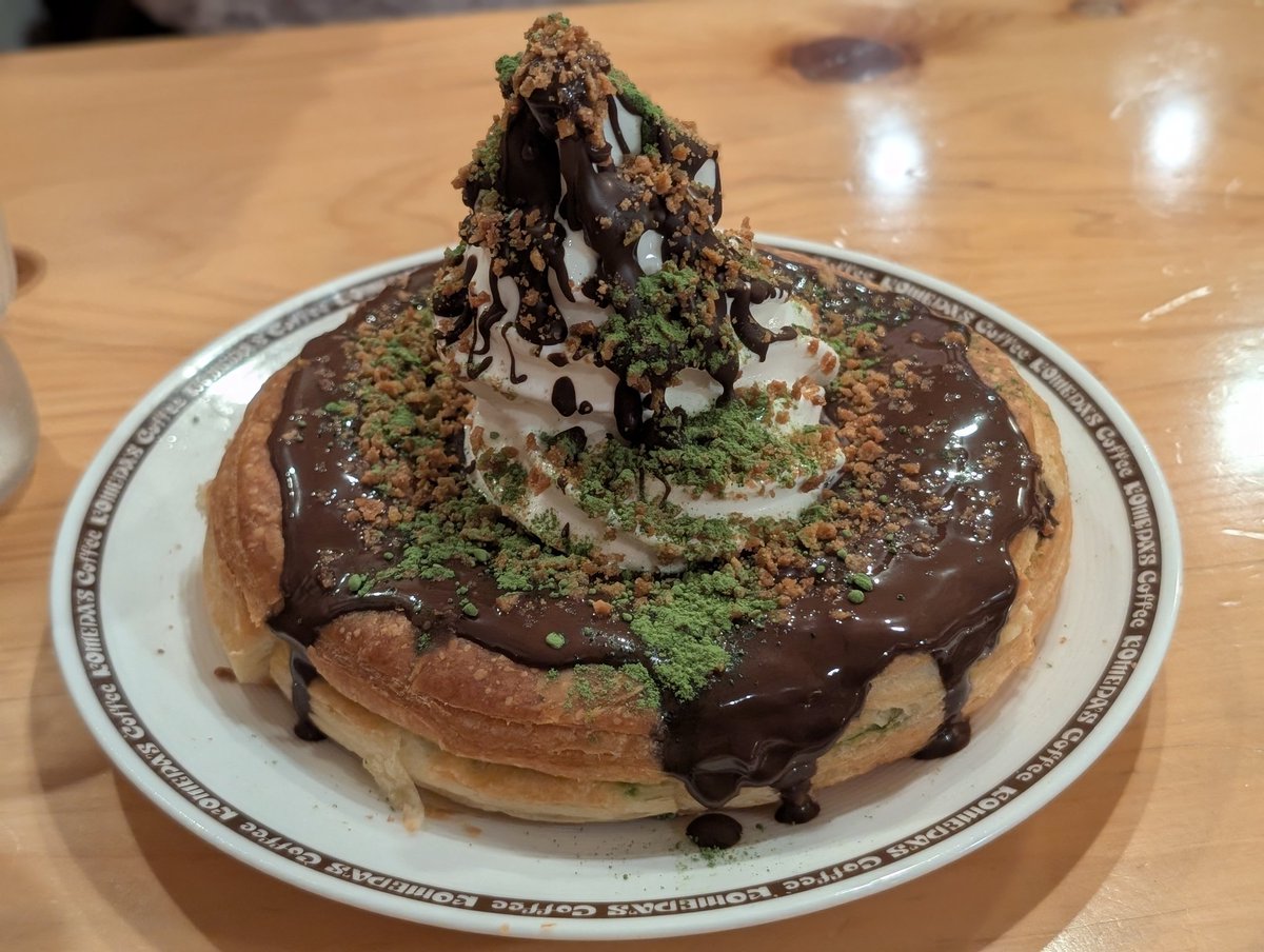 この時間に食べる甘いパンうますぎる