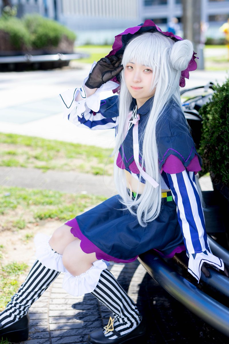 Cosplay  🌙  ※卒業済

ホロライブ：紫咲シオン
hololive：Murasaki Shion

photo.梨恋歌さん
event.#いにフェス名古屋2025 

 #hololivecosplay  #シオンの書物