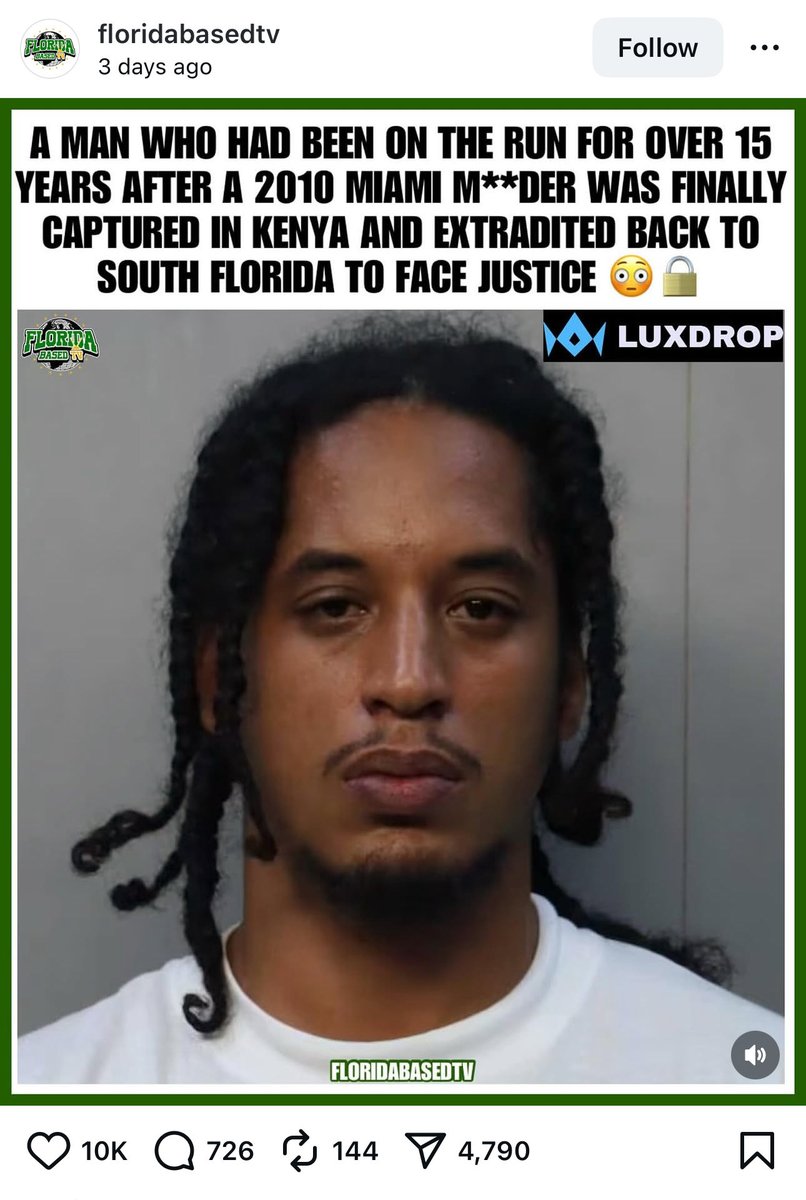 I was told by locals this is quite common in Nairobi 

Especially with the Somalians 

When the heat turns up in 🇺🇸

The families say ‘we’re going to Dubai for a trip’ 

But actually they drop the kid off in Nairobi to chill out / get shaped up by the family