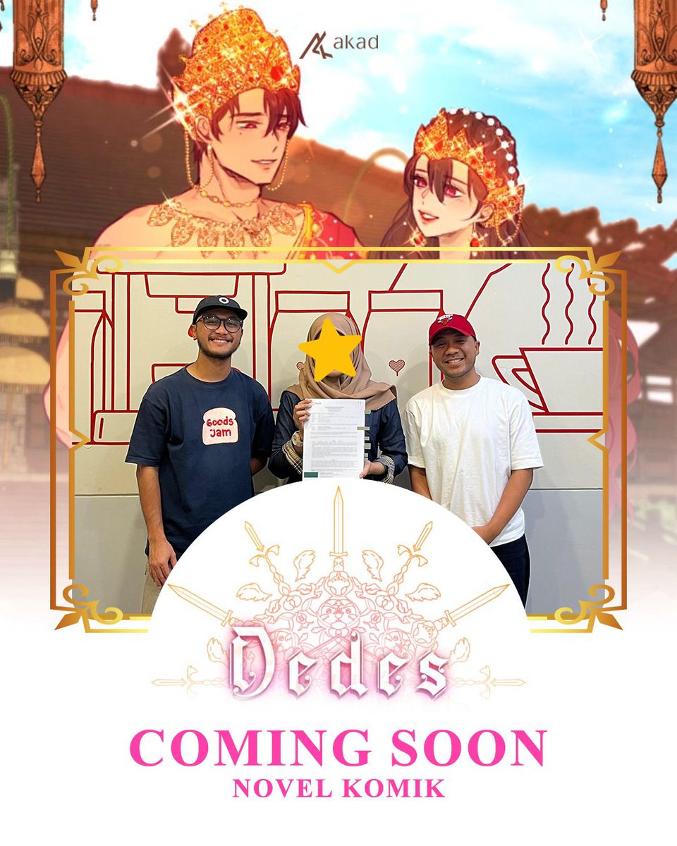 Ada yang udah baca webtoon DEDES? Segera dirilis novel komiknyaaa❤️

Kira-kira ada saran bulan apa bagusnya buat rilis PO nih???

#dedeswebtoon #dedes #novelkomikakad #novelkomik #penerbitakad <a href="/egestigi/">esti ⚜</a>