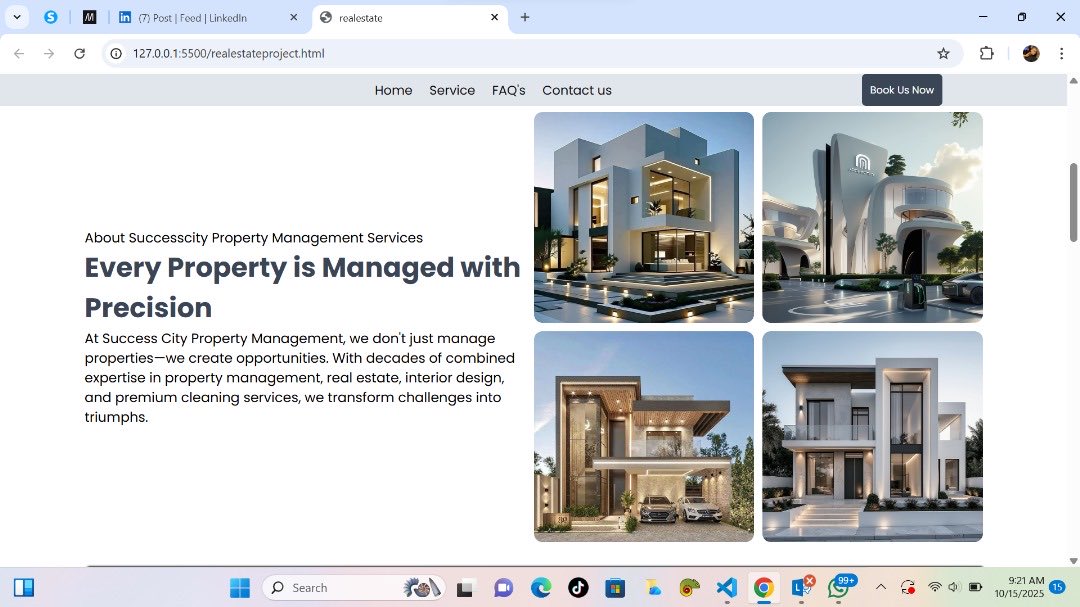 MellyWeb3_'s tweet image. Built a real estate website from scratch using HTML & CSS, and yes, it’s fully responsive! 
It’s amazing how every new project teaches something new.
Check it out 👇
#FrontendDev #CodingJourney #webdevelopment