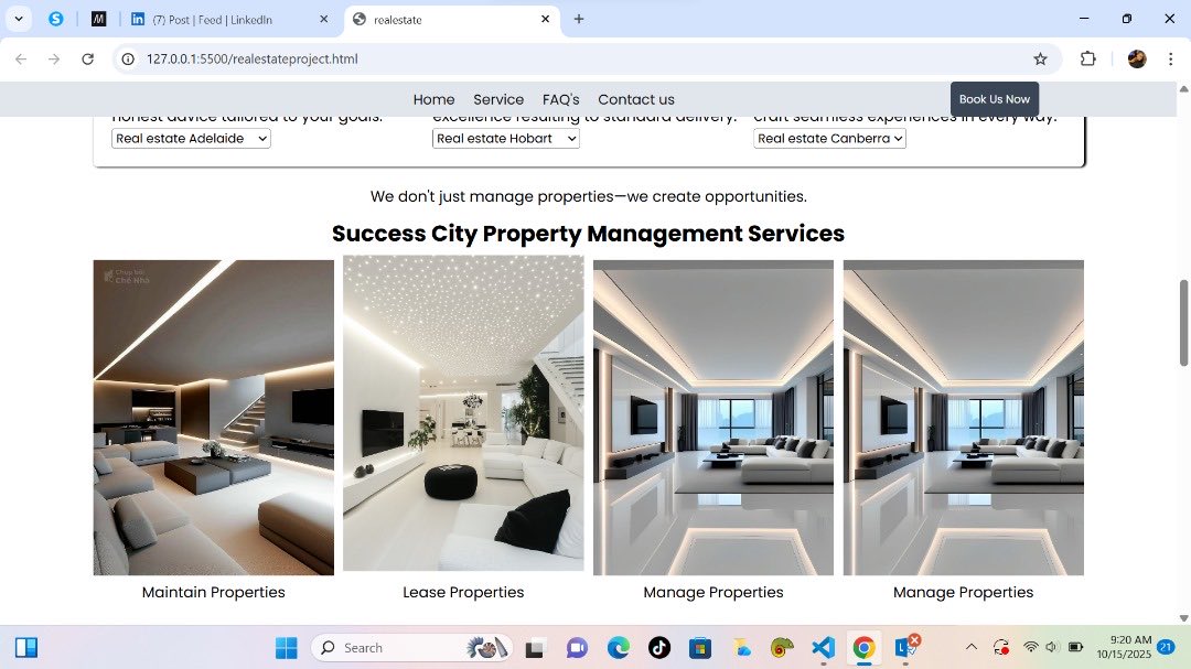 MellyWeb3_'s tweet image. Built a real estate website from scratch using HTML & CSS, and yes, it’s fully responsive! 
It’s amazing how every new project teaches something new.
Check it out 👇
#FrontendDev #CodingJourney #webdevelopment
