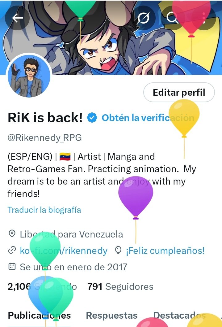 Rikennedy_RPG's tweet photo. Es de mi agrado informarles que hoy es mi cumpleaños 🐸🎂 https://t.co/GQVuOEX3h6