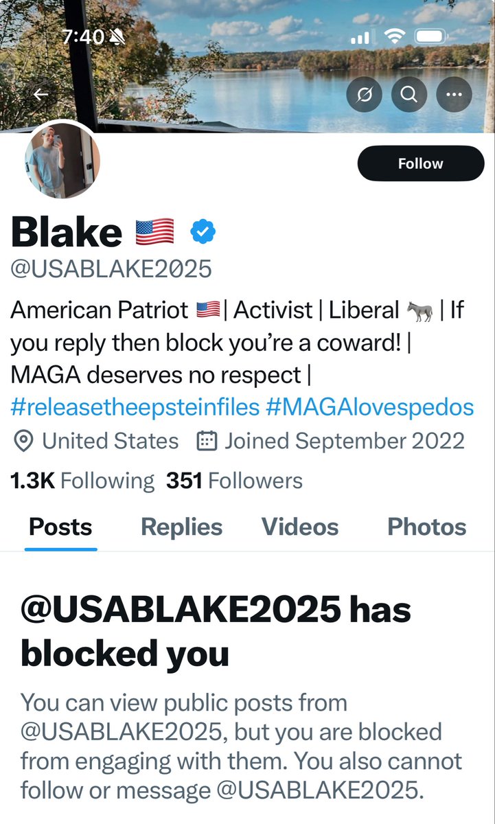 This dude replied to me with a fake picture of me and said “if Depends had a face.”

Then I replied back with “if soy had a face”

Then he deleted his tweet and blocked me. 

This happens all the time, but the funny part is what he has in his bio 😂