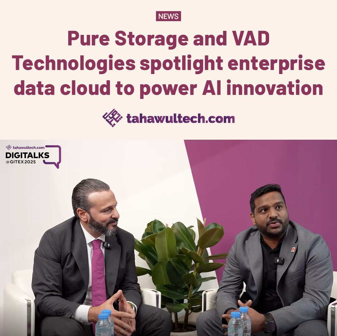 tahawultech's tweet image. Samer Semaan of @PureStorage and Jithin Varghese of @vadtechnologies discuss how they are enabling businesses to unlock the full potential of AI.
Watch the full interview below.
tahawultech.com/interviews/pur…
#PureStorage #VADTechnologies #tahawultech #GITEX2025