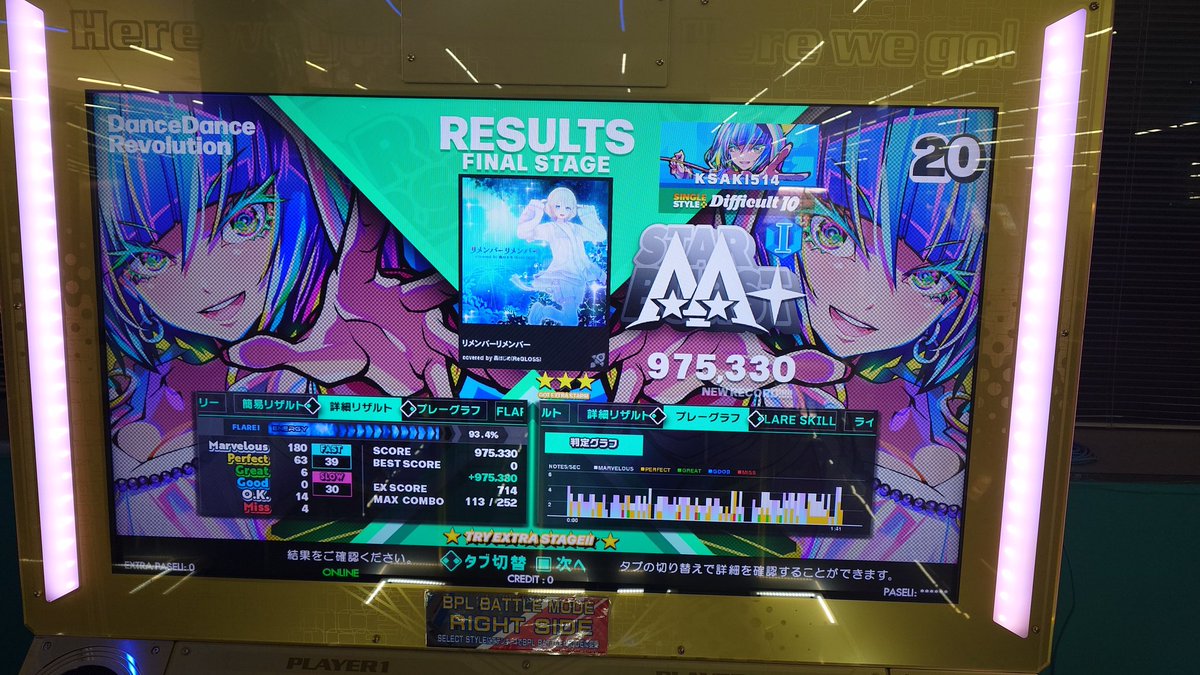 LIX_DDR's tweet image. ノンバー枠
#DDR #DDR_WORLD
